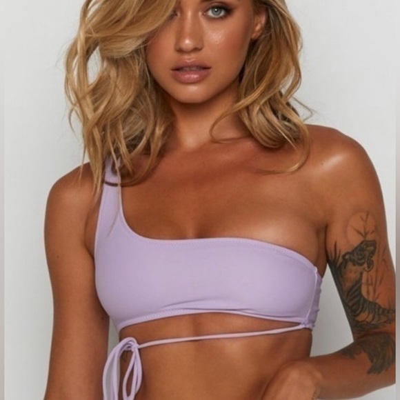 9.0 Swim Other - 🔴 9.0 Swim x Ariella Aquata Swim top in lilac, New with tag, NWT